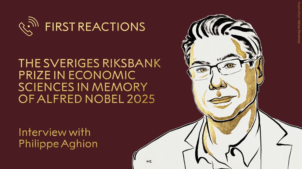 First reactions | Philippe Aghion, prize in economic sciences 2025 | Telephone interview