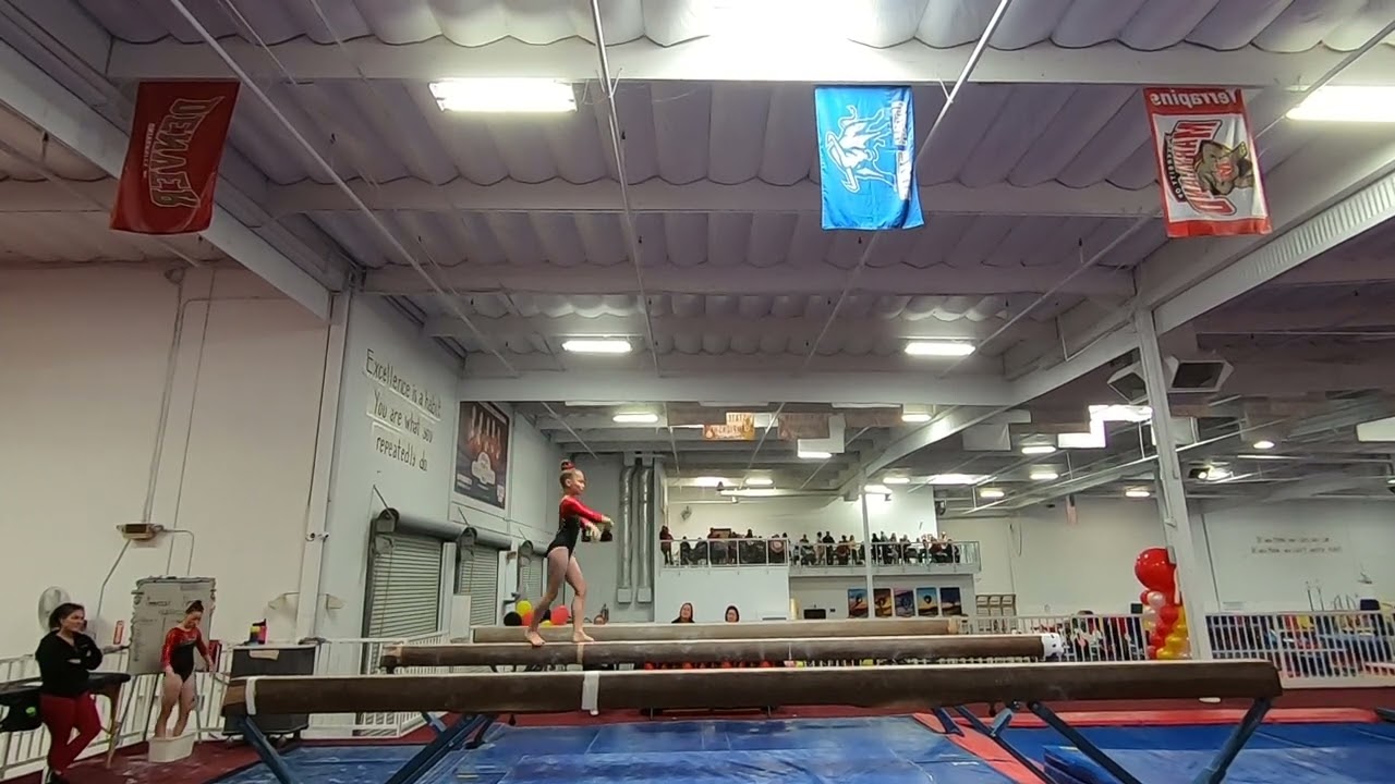 Giselle Leyvas Beam Smokin' Hot Classic 2022 Wildfire Gymnast Level 7