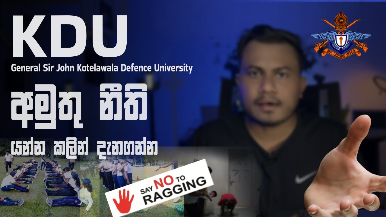 General Sir John Kotelawala Defence University | KDU Rules