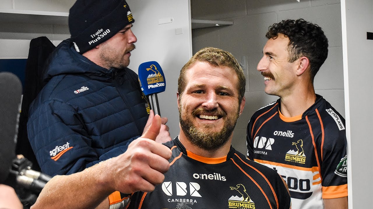 Inside the Brumbies sheds after Waratahs win