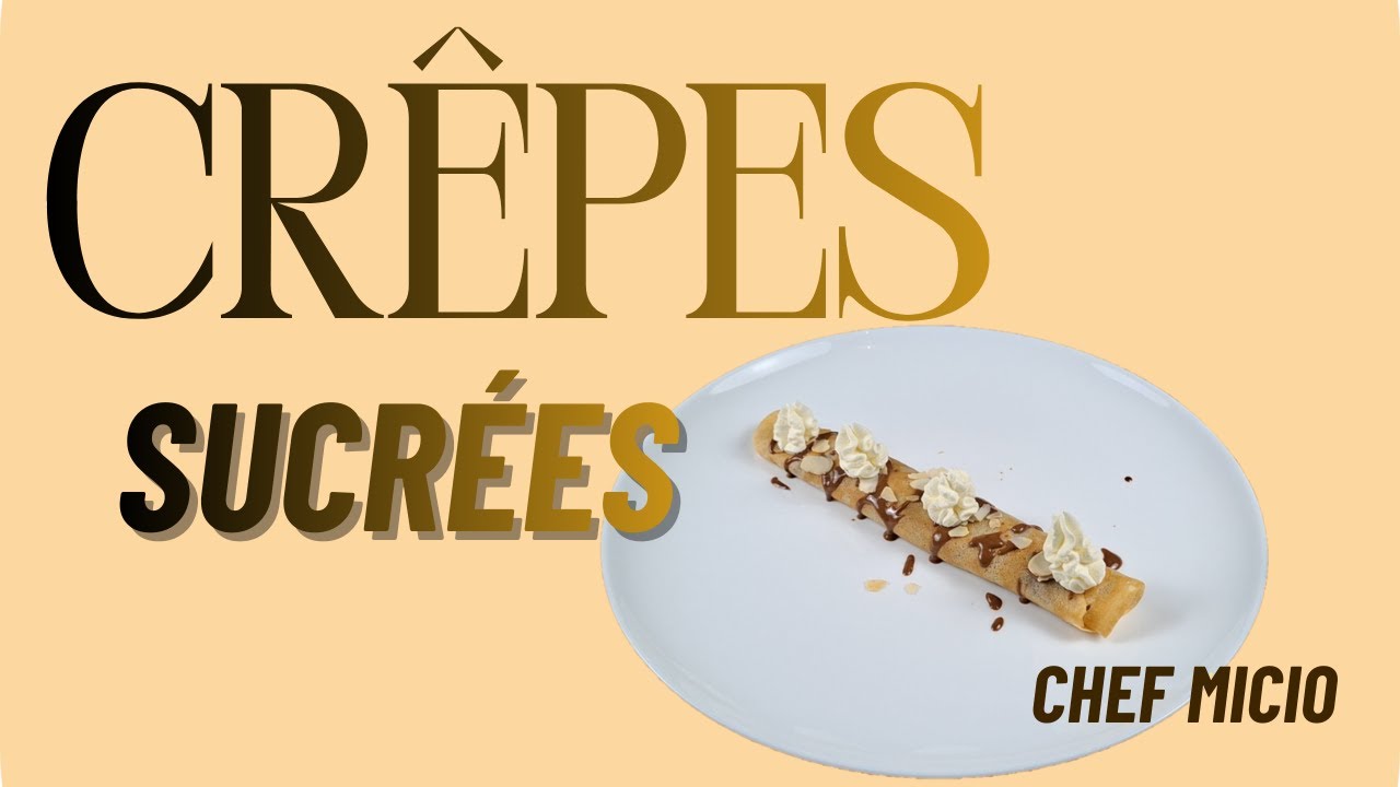 Crêpes sucrées