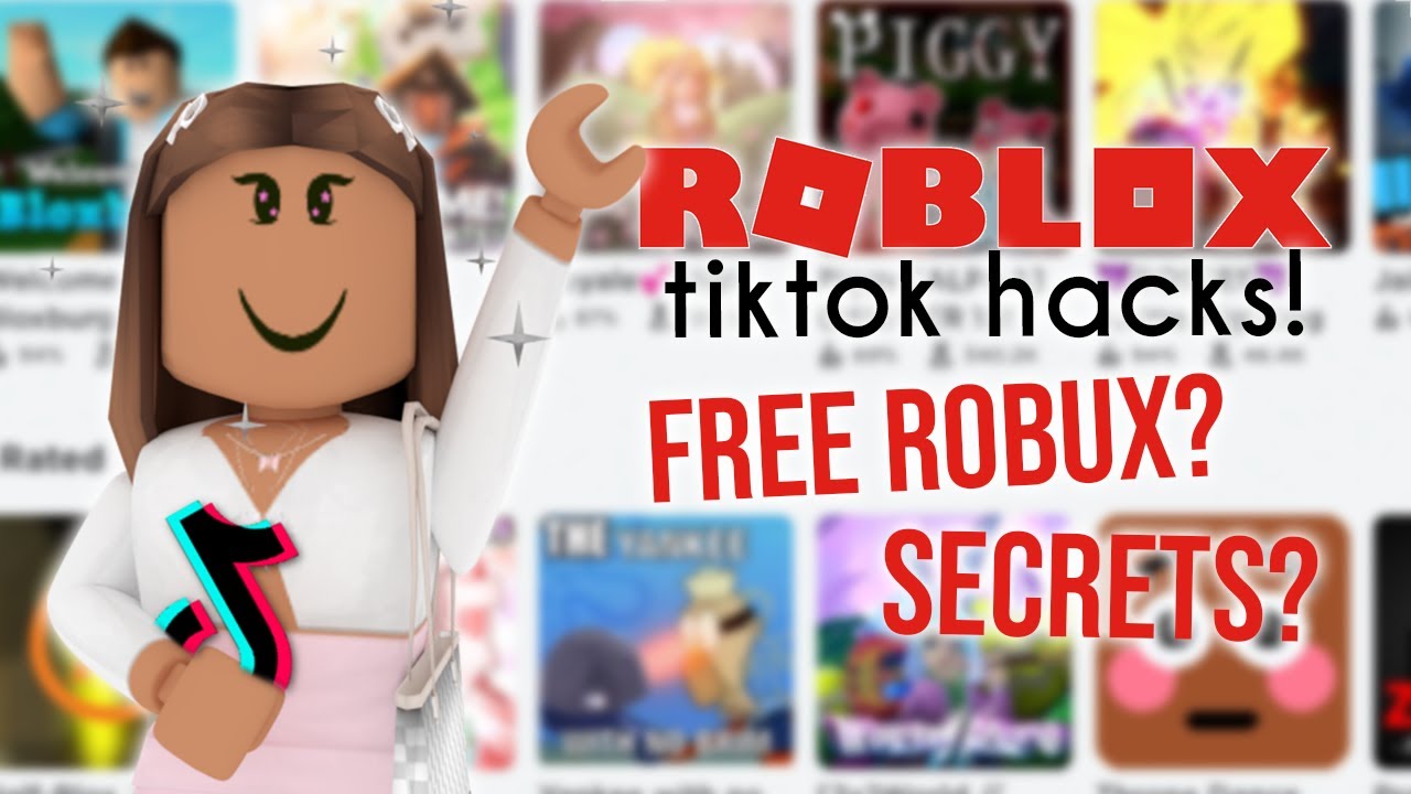 VIRAL ROBLOX TIKTOK HACKS! Free Robux, Secrets, & More