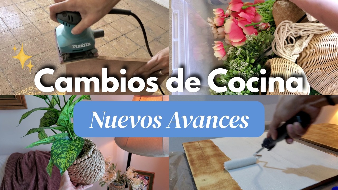 ¡Nuevos Cambios en la COCINA! | Pequeños avances y Linda Decoración | Cómo construimos una Cocina