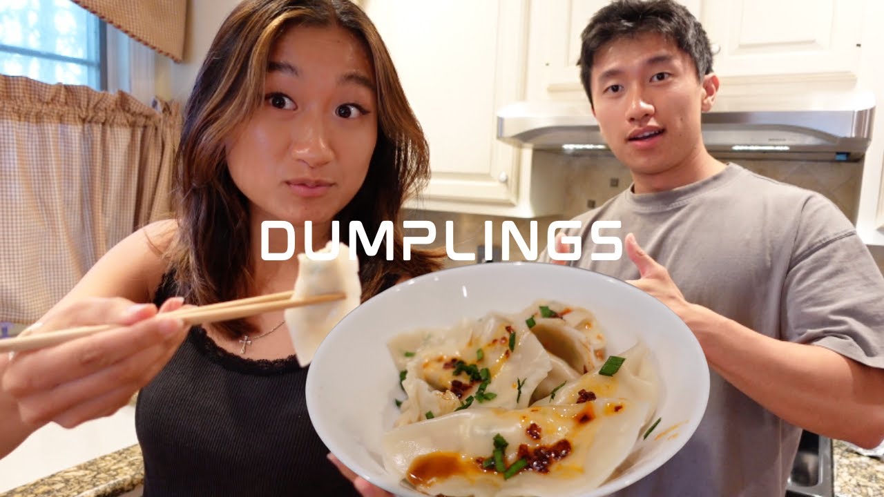 Dumplings | Home Cooking | Growing Up Asian American | Vlog Style Cooking