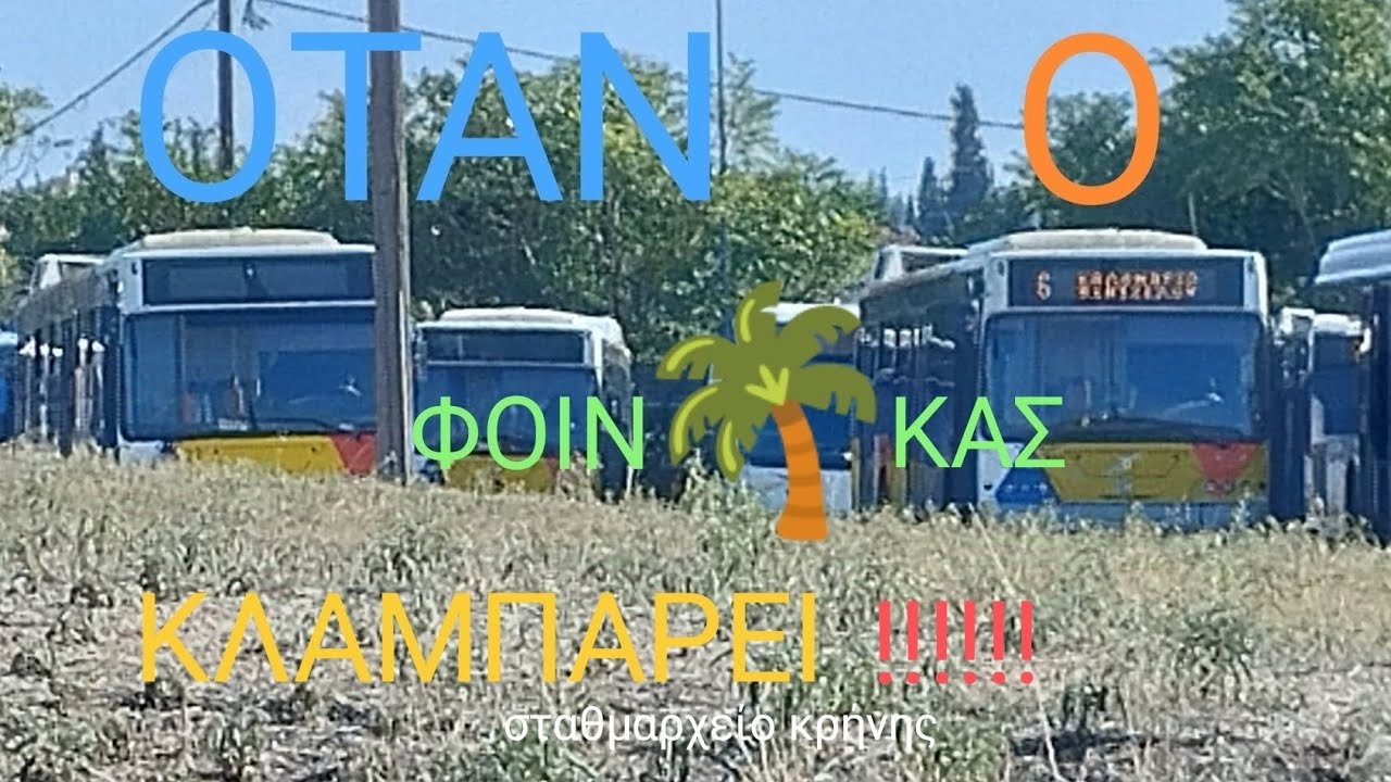 ΟΤΑΝ Ο #ΦΟΙΝΙΚΑΣ ΚΛΑΜΠΑΡΕΙ ! 💙💛❤️