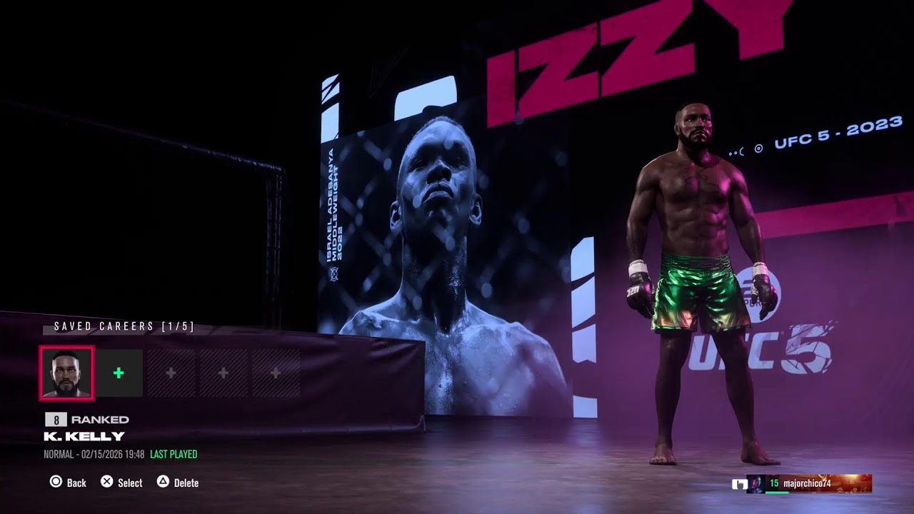 UFC5 Road to contract Killa#ps5 #streaming #ufc5 #viral