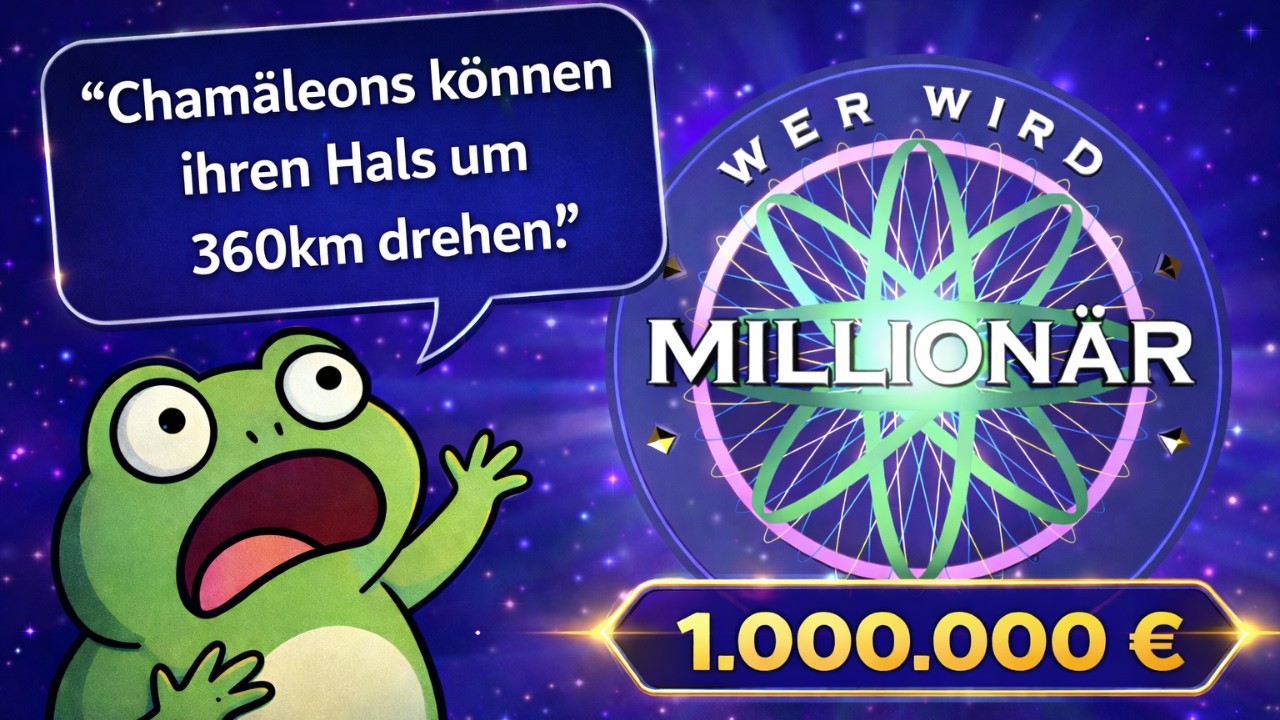 Versuch 2 zur $1.000.000 Frage🤔🐸| Wer Wird Millionär