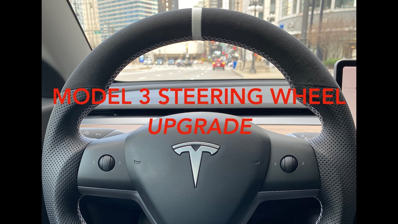 Teslad Model 3 Steering Wheel Upgrade