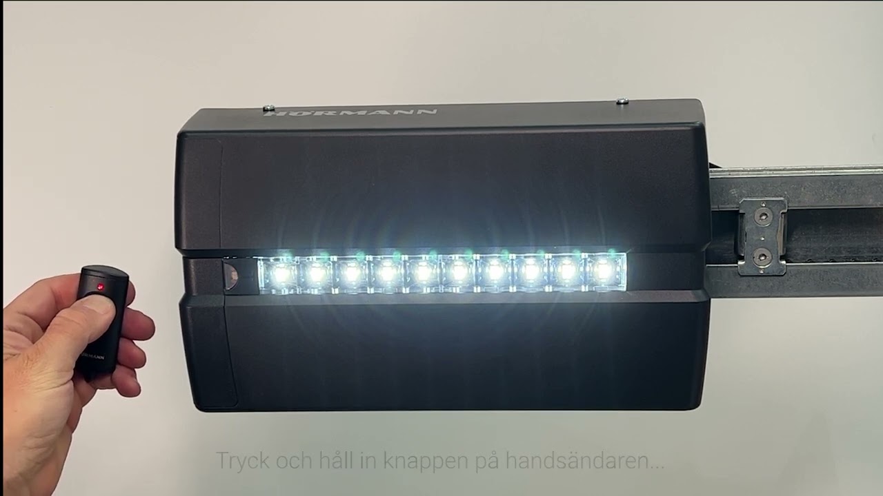 Programmera handsändare till ProMatic 4
