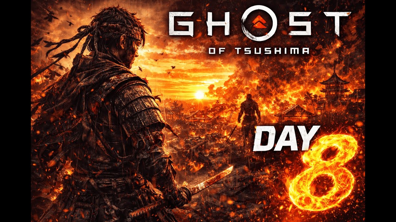 Day 8 LIVE 🔥 Tsushima Belongs to the Ghost Now!