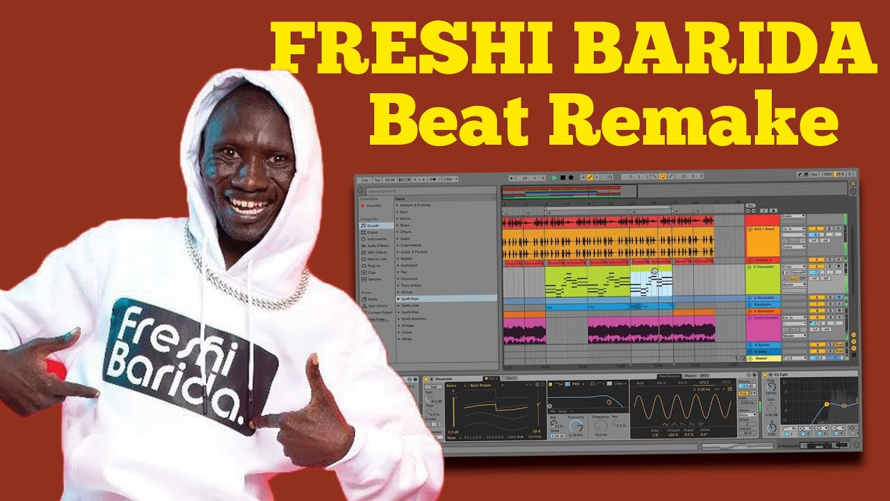 How to Produce Freshi Barida Stevo Simple Boy(Beat Remake) Gengetone, Afro Beats, Bongo, Amapiano