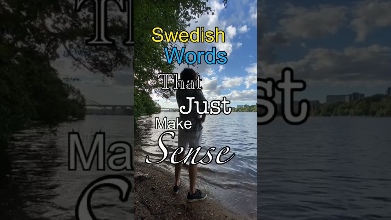 Swedish words that just make sense 🇸🇪 #sweden #swedish