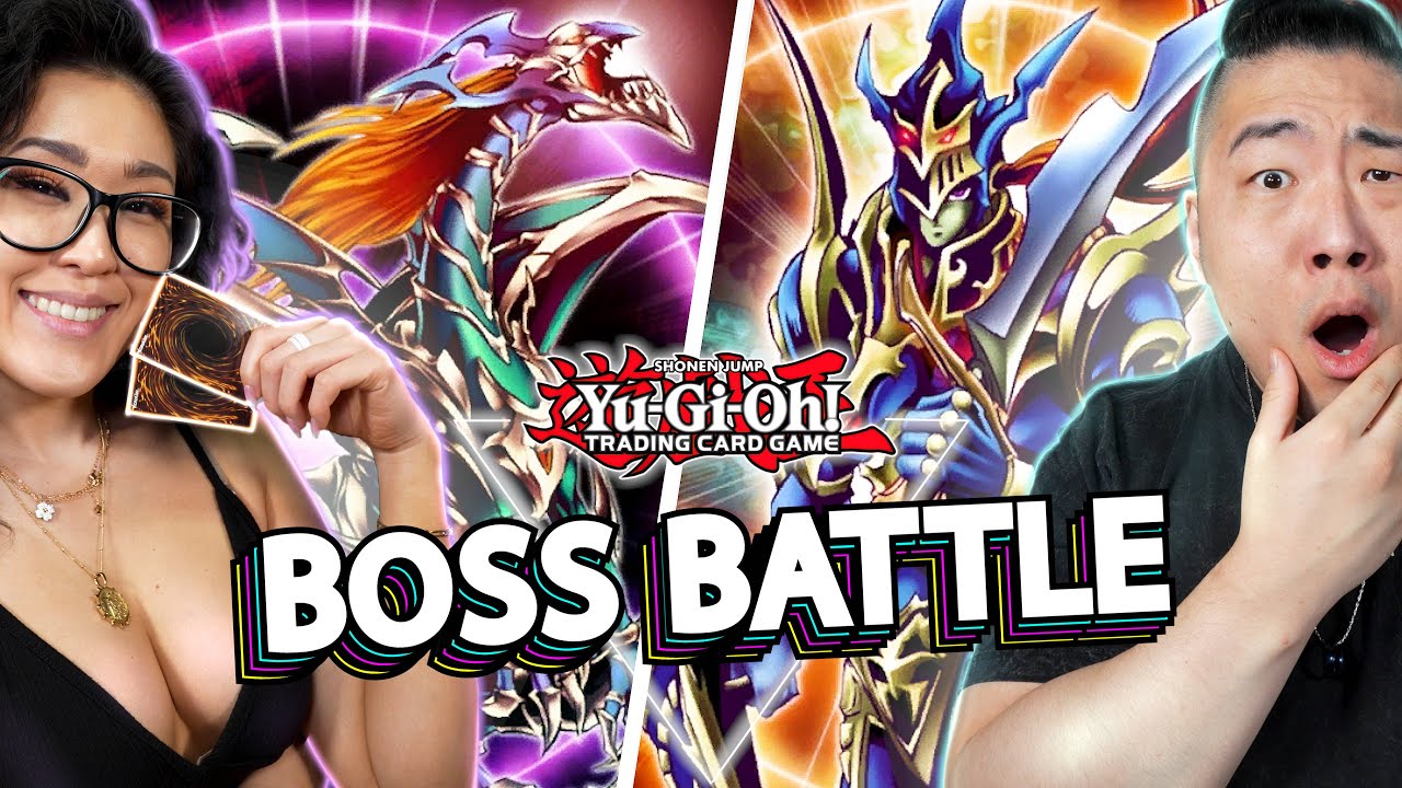 OLDSCHOOL YUGIOH BOSS BATTLE (Chaos Emperor vs Black Luster Soldier) in Yu-Gi-Oh Master Duel