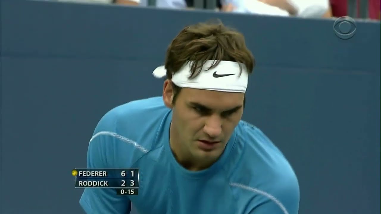 US Open 2006 Final - R.Federer vs A.Roddick Highlights