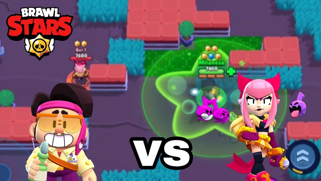 Brawl stars jae-yong vs melodie (caza estelar)