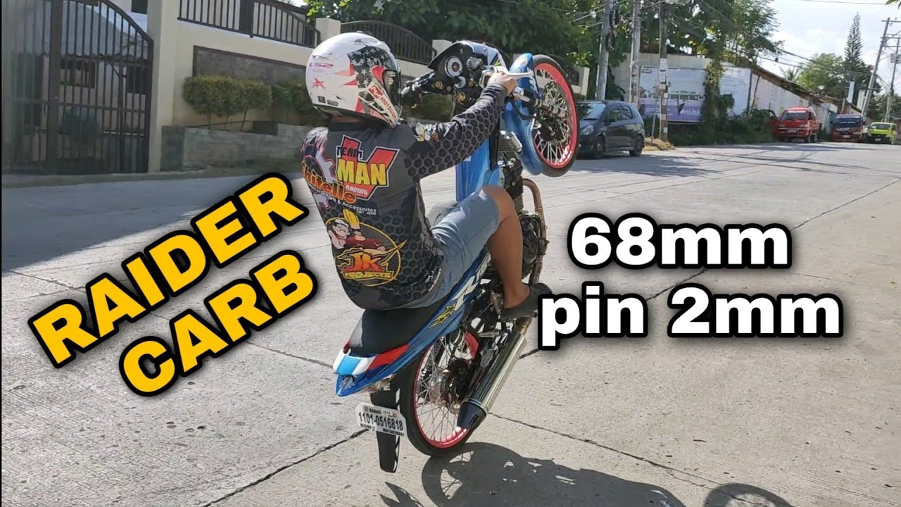 RAIDER 150 CARB TYPE | 68mm Pin2 | touring set up 190cc