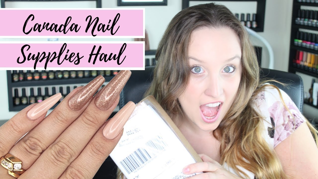 Trying Gel-X For The First Time!   |   Canada Nail Supplies Haul