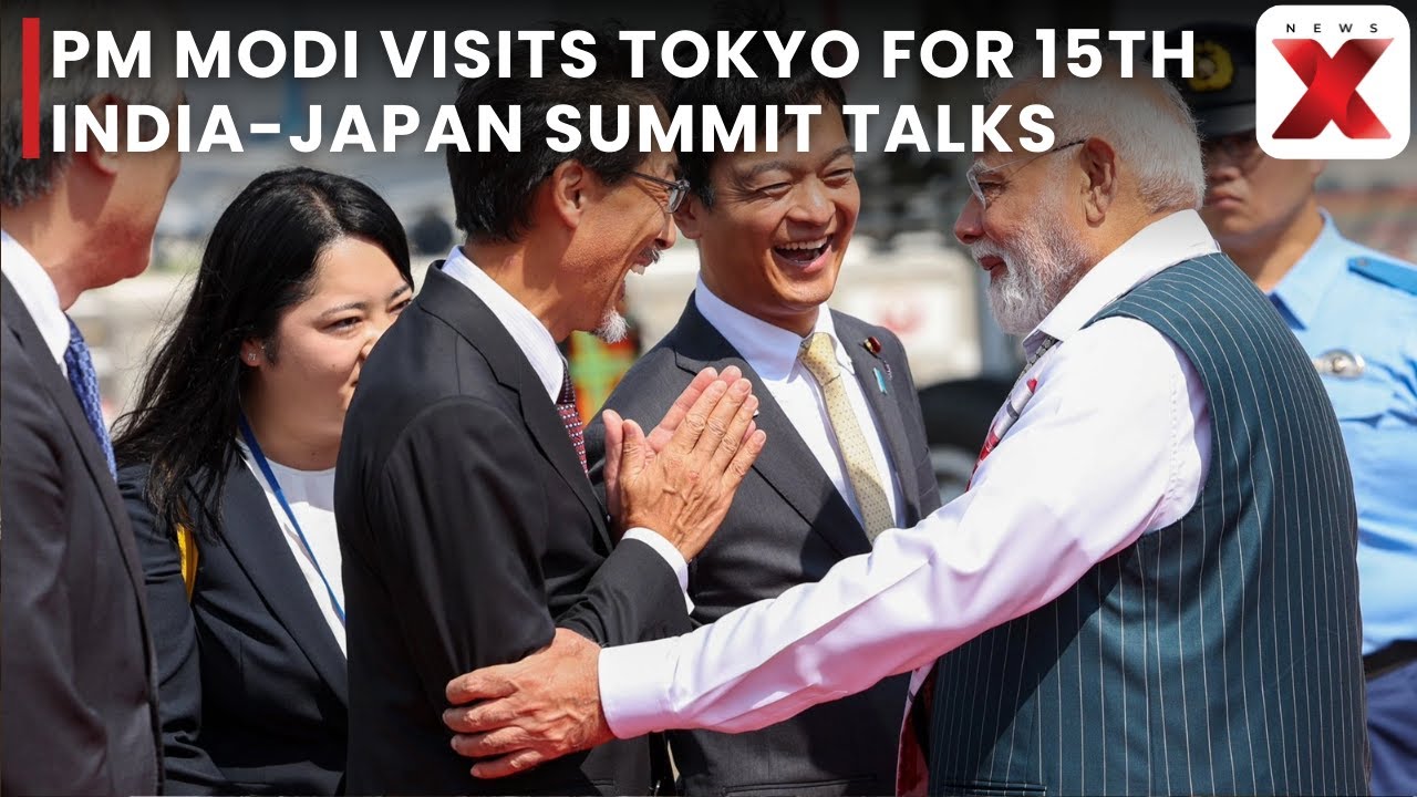 PM Modi in Japan: PM Modi Arrives in Tokyo for 15th India-Japan Annual Summit Talks