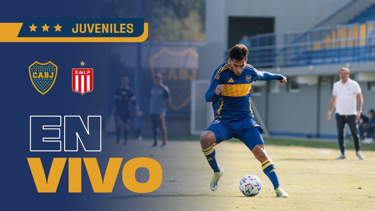 BOCA vs ESTUDIANTES EN VIVO | FECHA 8 | TORNEO de JUVENILES