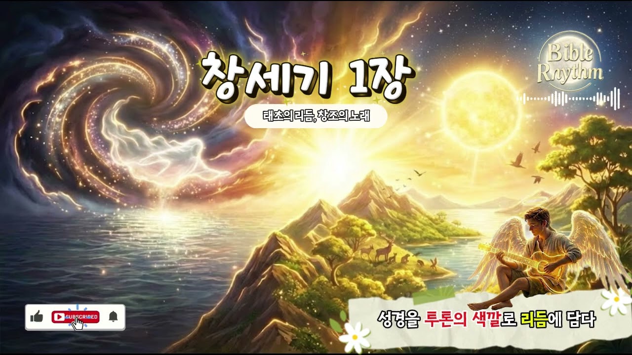 [Bible Rhythm] 창세기 1장 - 태초의 리듬, 창조의 노래 (CCM)