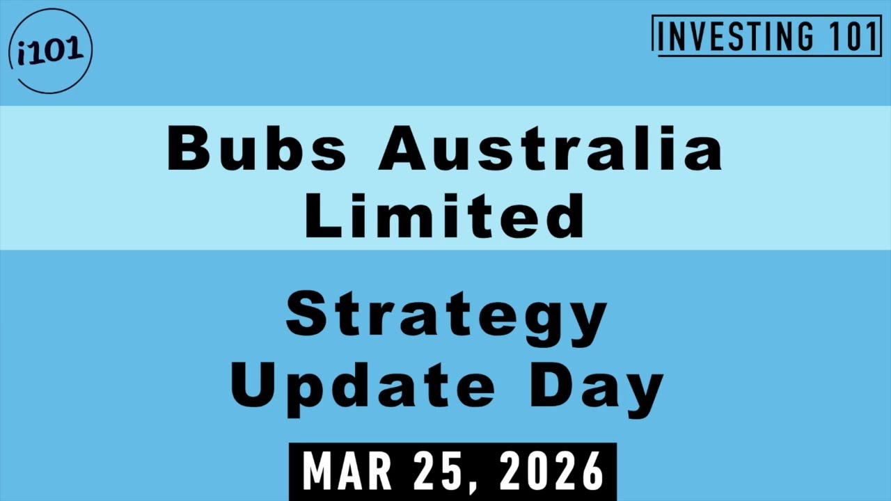 Bubs Australia Limited Strategy Update Day | Deeper Dive into USA and China Growth Markets |March 25