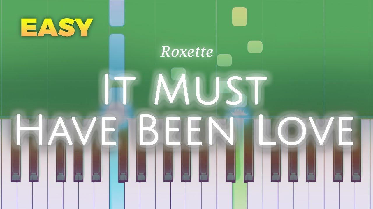 Roxette - It Must Have Been Love - EASY Piano TUTORIAL by Piano Fun Play