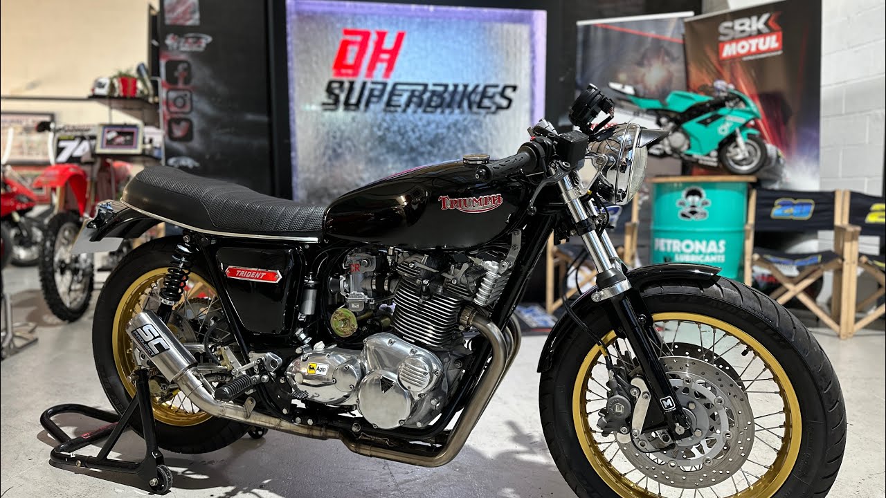 Triumph Trident  T160 1976 750 Nova Classics Built Engine Racefit PX SWAP Maxton @dhsuperbikes