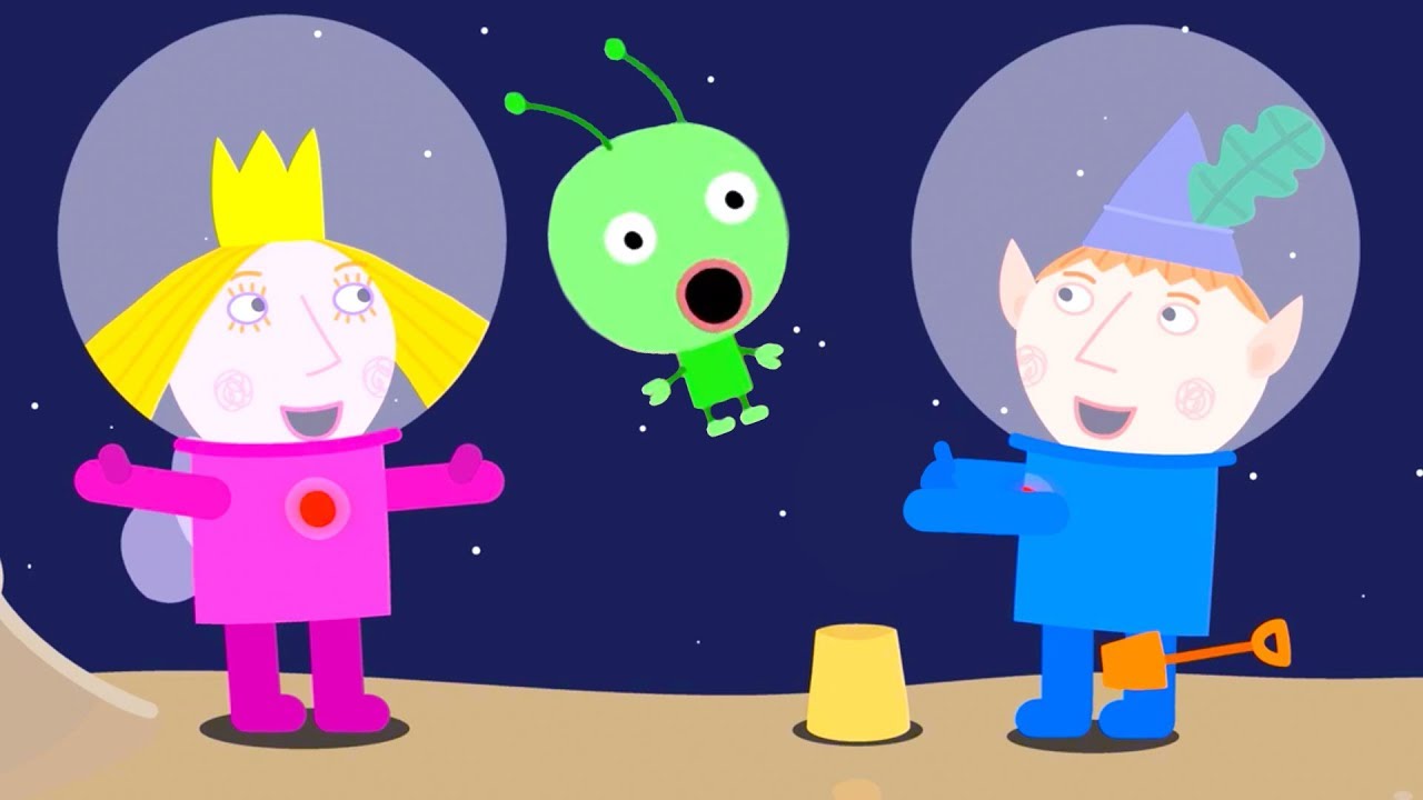 مملكة بين و هولي الصغيرة ❤️ رحلة الى القمر 🌕 اجمل المقاطع ❤️ افلام كرتون