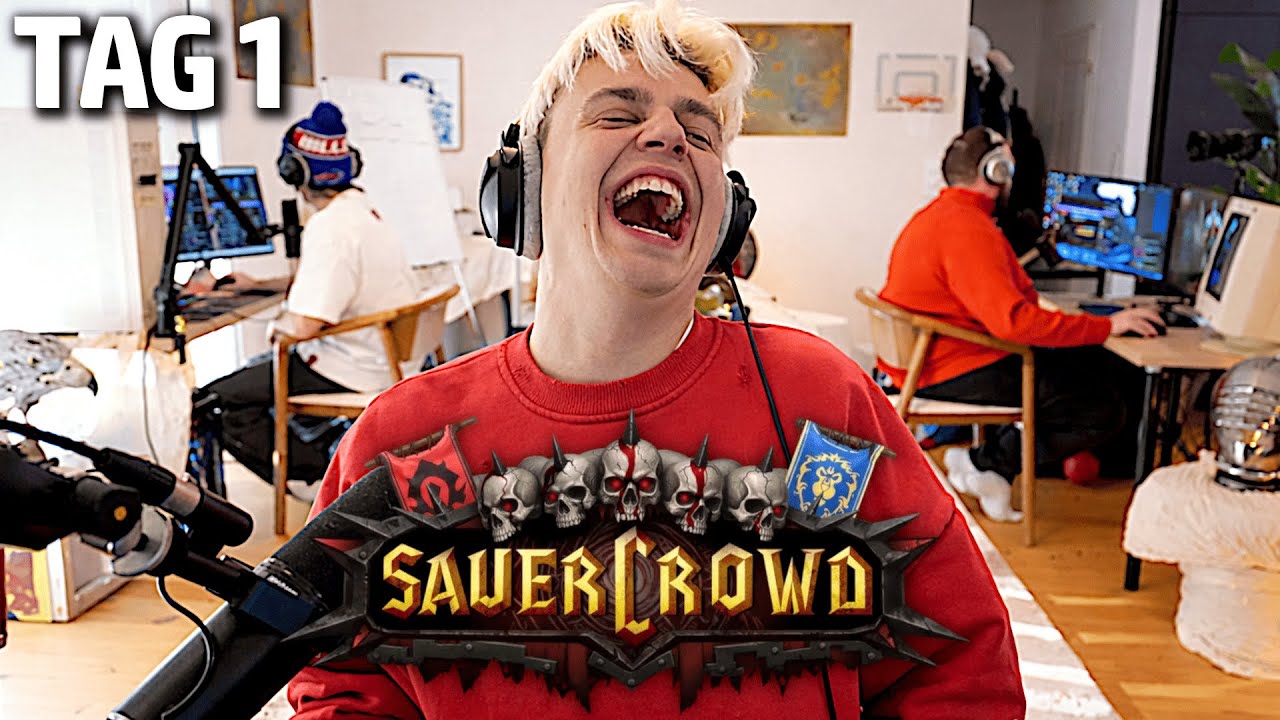 ES GEHT ENDLICH LOS! SAUERCROWD Tag 1