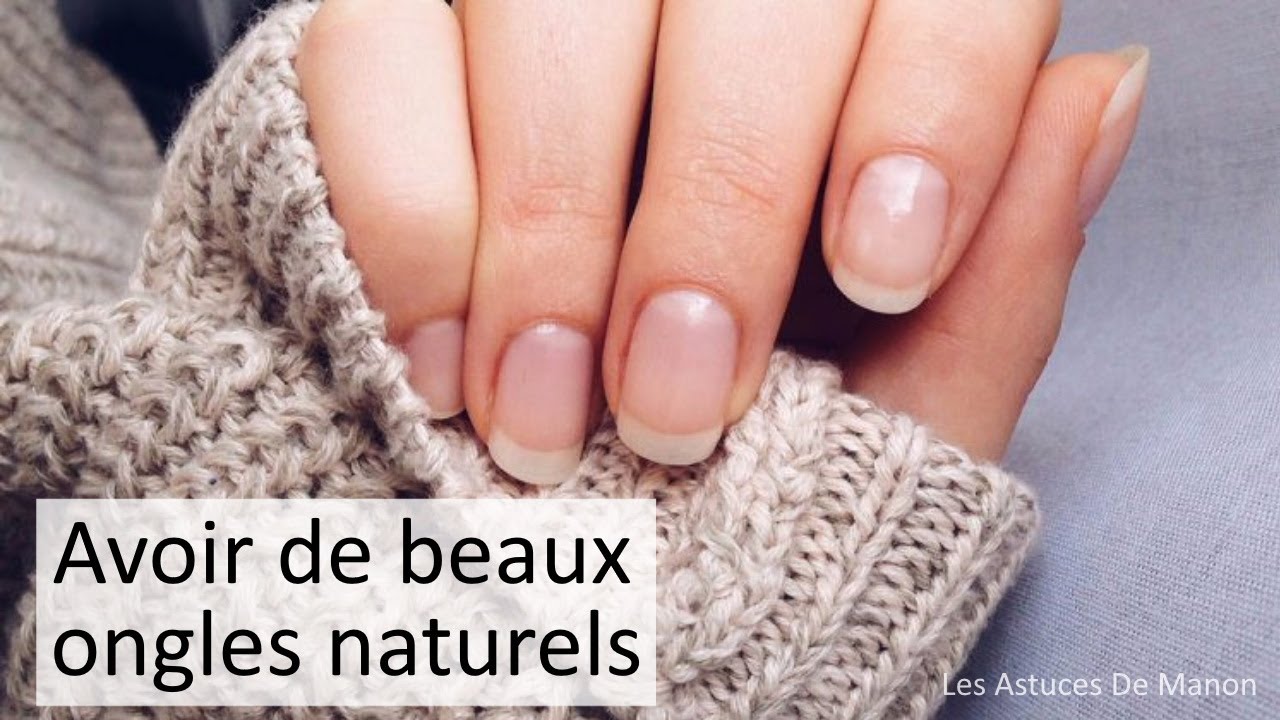 Retrouver des ongles en bonne santé