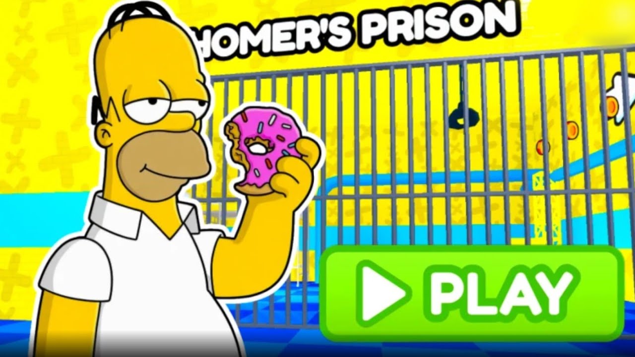 HOMER VS K-POP GIRL ESCAPE PRISON |OBBY ROBLOX|| Gameplay Walkthrough no death 4k #roblox #obby
