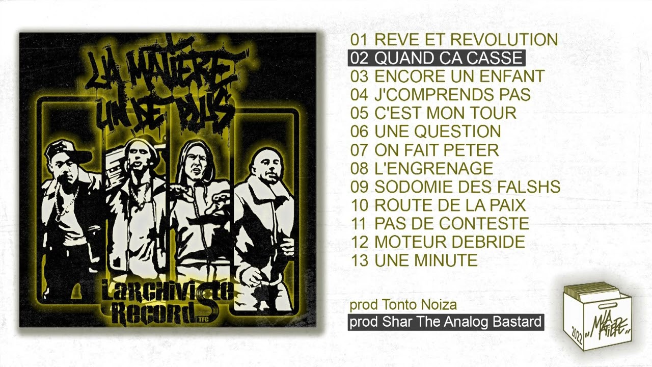 La Matière - Un De Plus (2022) (Full Album)