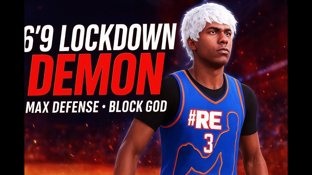 “NBA 2K26 6’9 LOCKDOWN DEMON Build is UNSTOPPABLE in The Rec!”