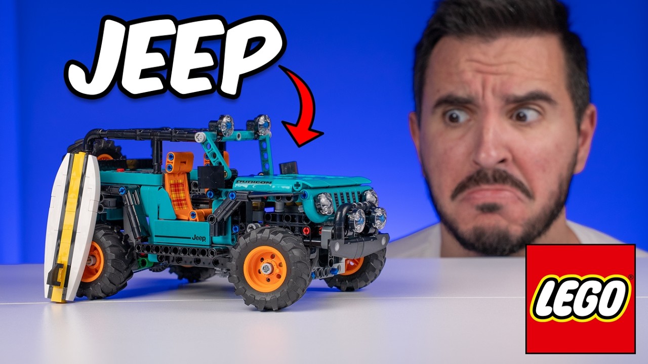 Поехали на бездорожье! || LEGO Technic 42227 Jeep Wrangler Rubicon