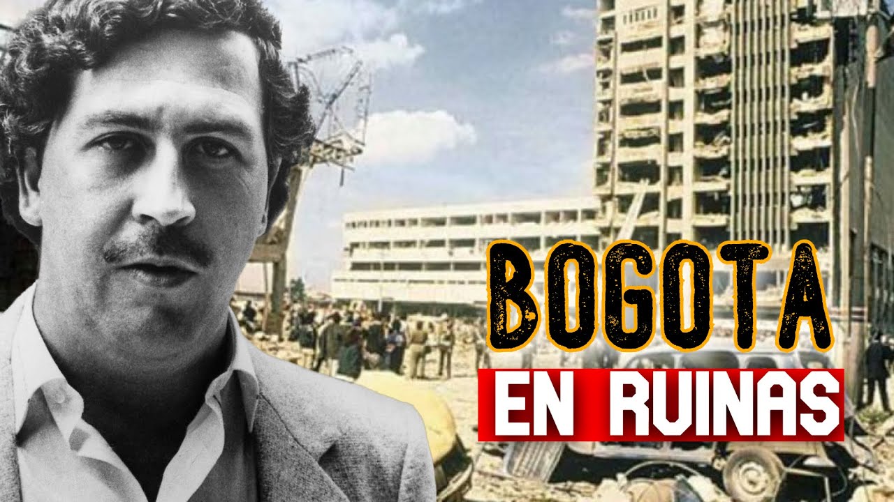 La Bogotá que PABLO ESCOBAR destruyó: 4 EDIFICIOS que el CAPO DERRIBO