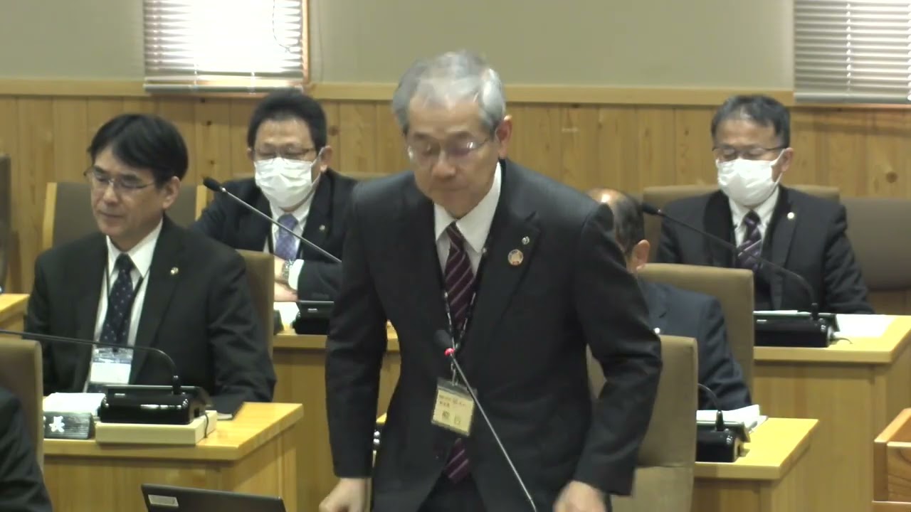 令和8年(2026年)3月6日 第1回定例会 一般質問 会派きぼう 松岡秀治 議員