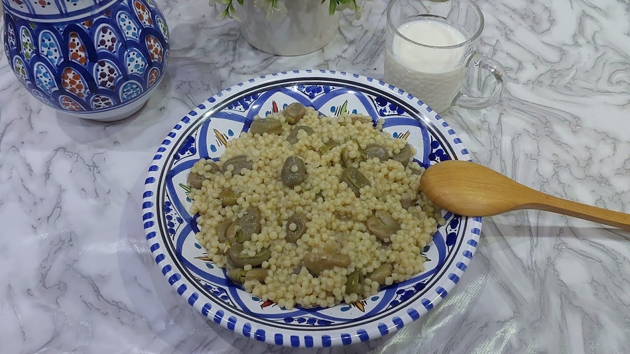 الطبق الجزائري البسيط المنسي..محمصة بالفول ..  plombs aux fèves tradionnel