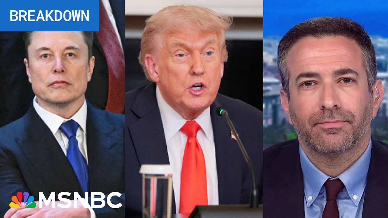 He went there! Musk SMEARS Trump as messy feud explodes into 47's crisis: Melber Report