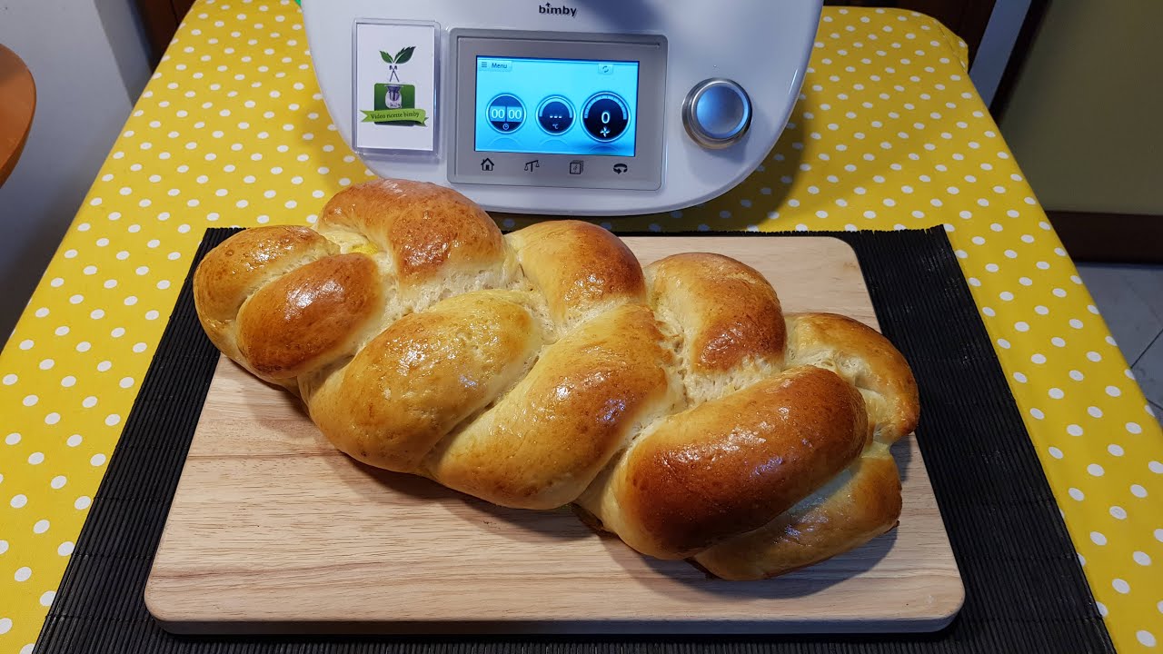 Treccia di pane al latte per bimby TM7 TM6 TM5 TM31 TM21