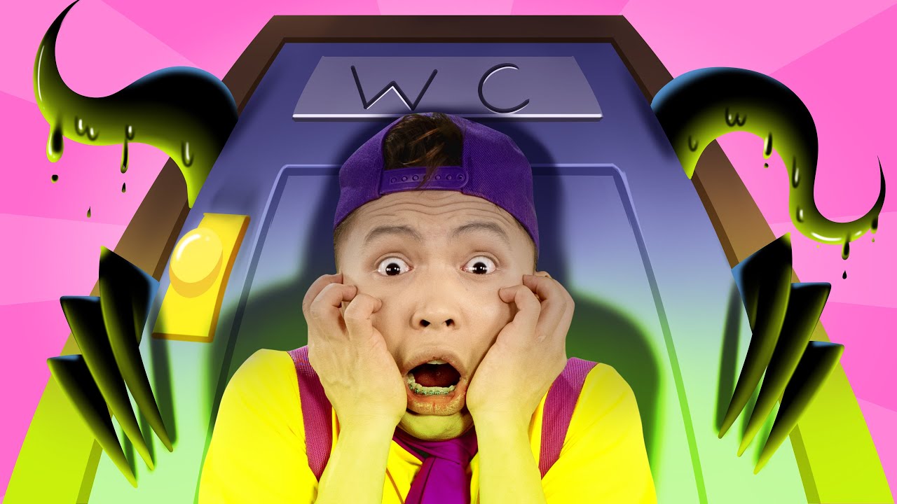 Monster In The Toilet Song 🚽👻 | Kids Songs and Nursery Rhymes | @dominoki  ​
