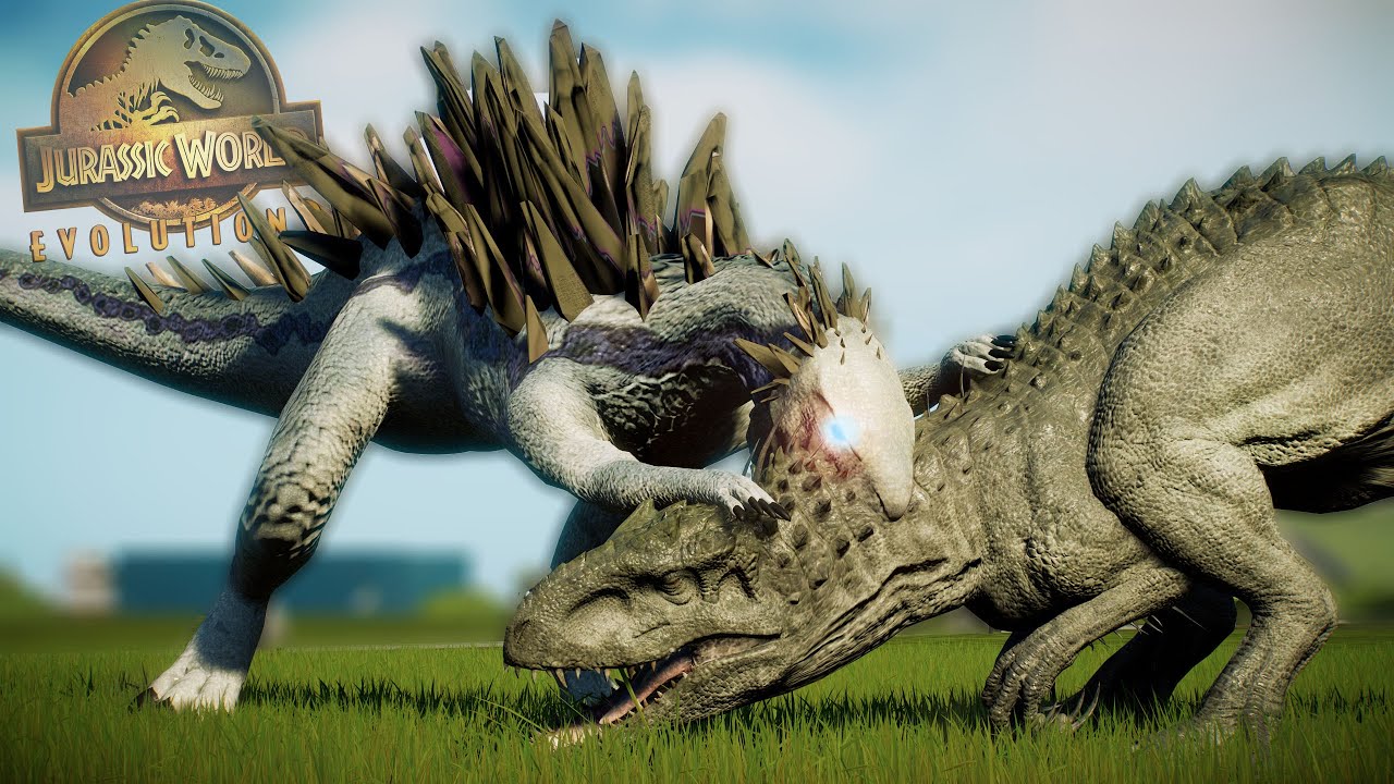 SOLTÉ UNA SHIMO EXTRAÑA EN MI PARQUE... y es imparable! Titan dinosaurio Jurassic World Evolution 2