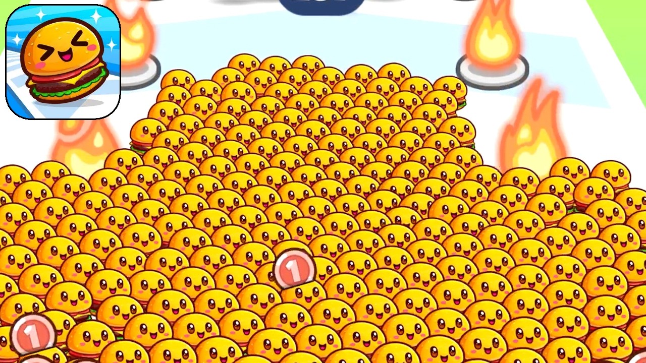 FOOD RUN - New Gameplay (Android,iOS) Walkthrough Update All Levels Freeplay