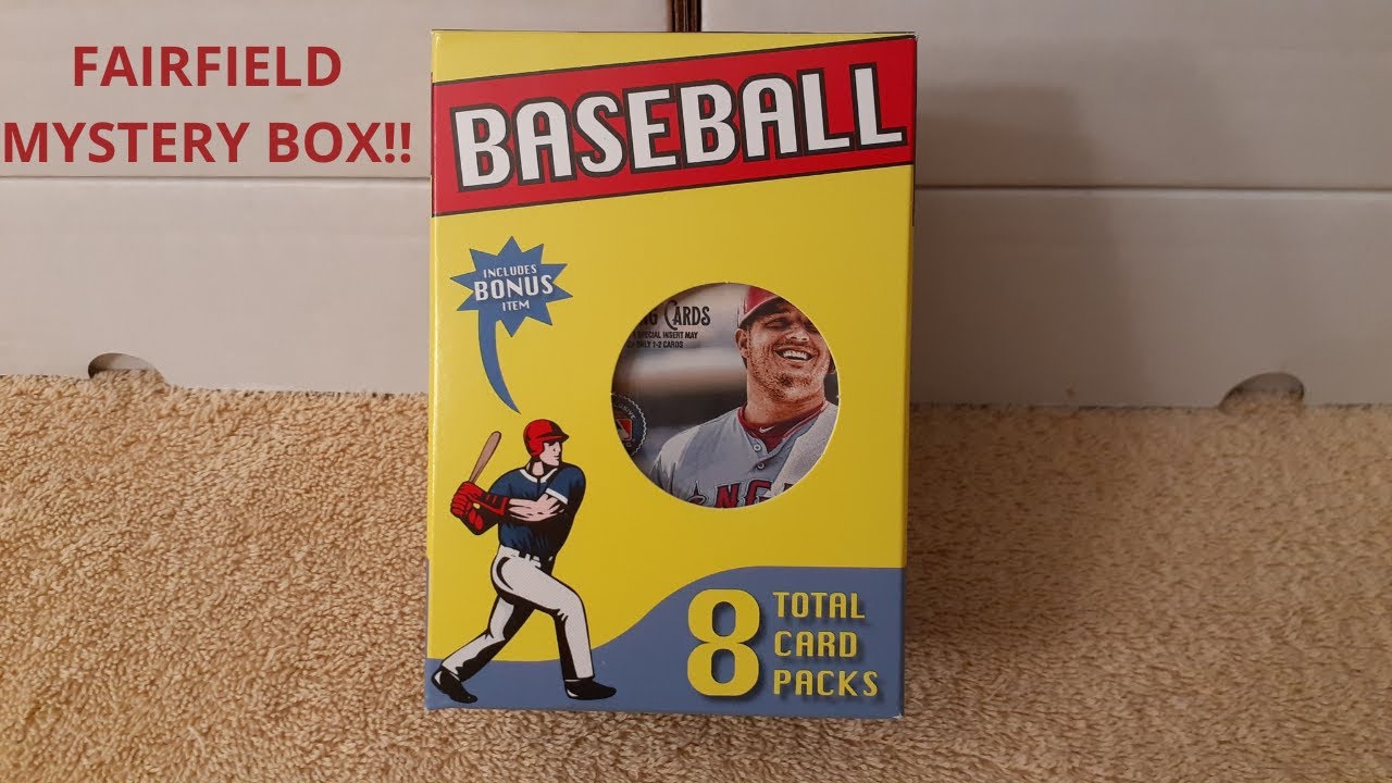 2020 Fairfield Repack Box:  BASEBALL MYSTERY BOX OPENING!!
