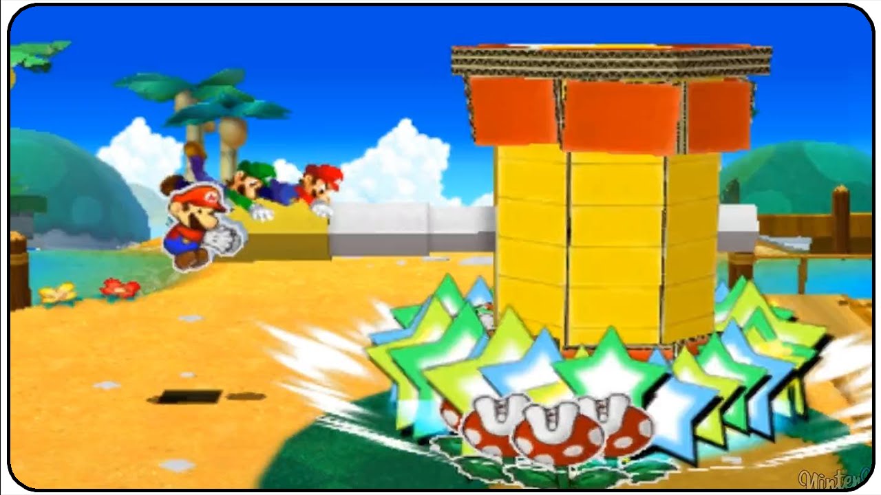 Mario & Luigi Paper Jam Walkthrough Part 33