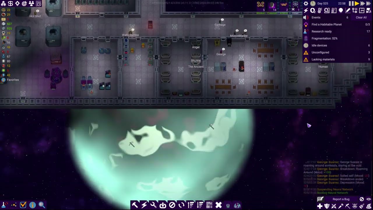Stardeus ( Bioverse Update ) Early Access Part 7