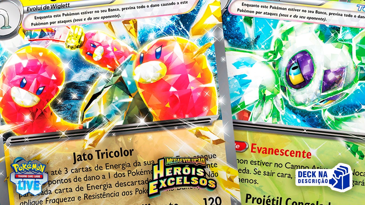 Wugtrio EX Tera + Froslass EX Tera 💧 Descartando Energias da Mão 💧 Deck de Pokemon TCG Live