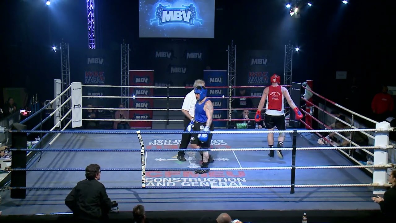 MASTERS BOXING VICTORIA - MBV - WBF - VABL Presents - Chris Folima vs Shane Hughes