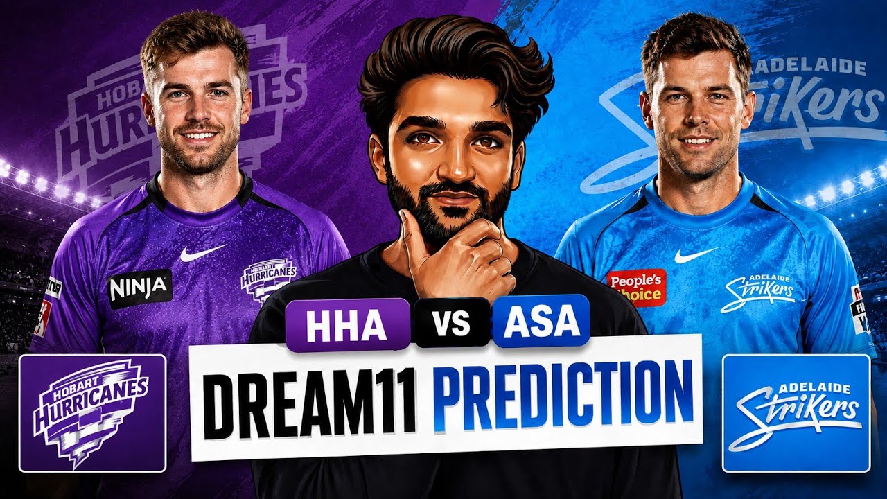 HHA vs ASA Dream11 Prediction | Hobart Hurricanes Academy vs Adelaide Strikers Academy | Top End T20
