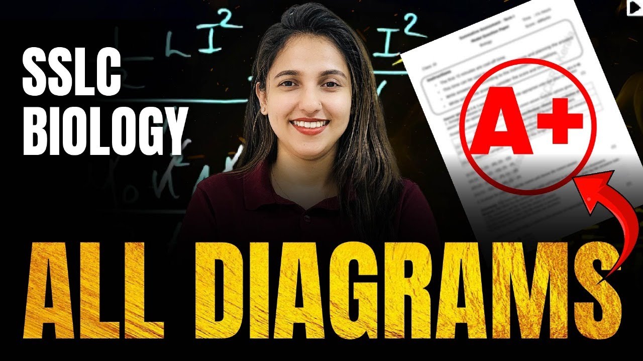 SSLC Biology Onam Exam | All DIAGRMS in One Video | Exam Winner