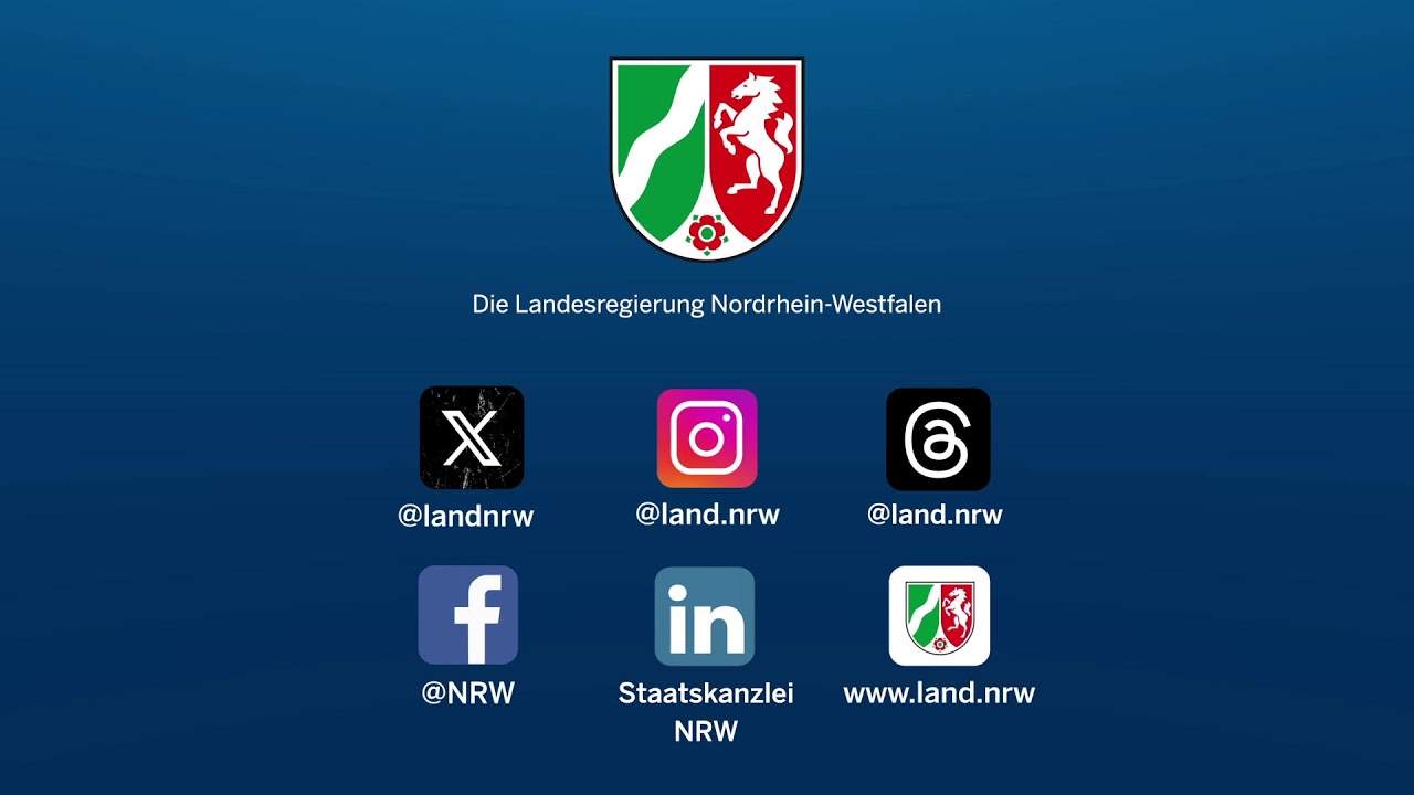 Kabinett-Pressekonferenz zum Investitionsprogramm des Landes Nordrhein-Westfalen